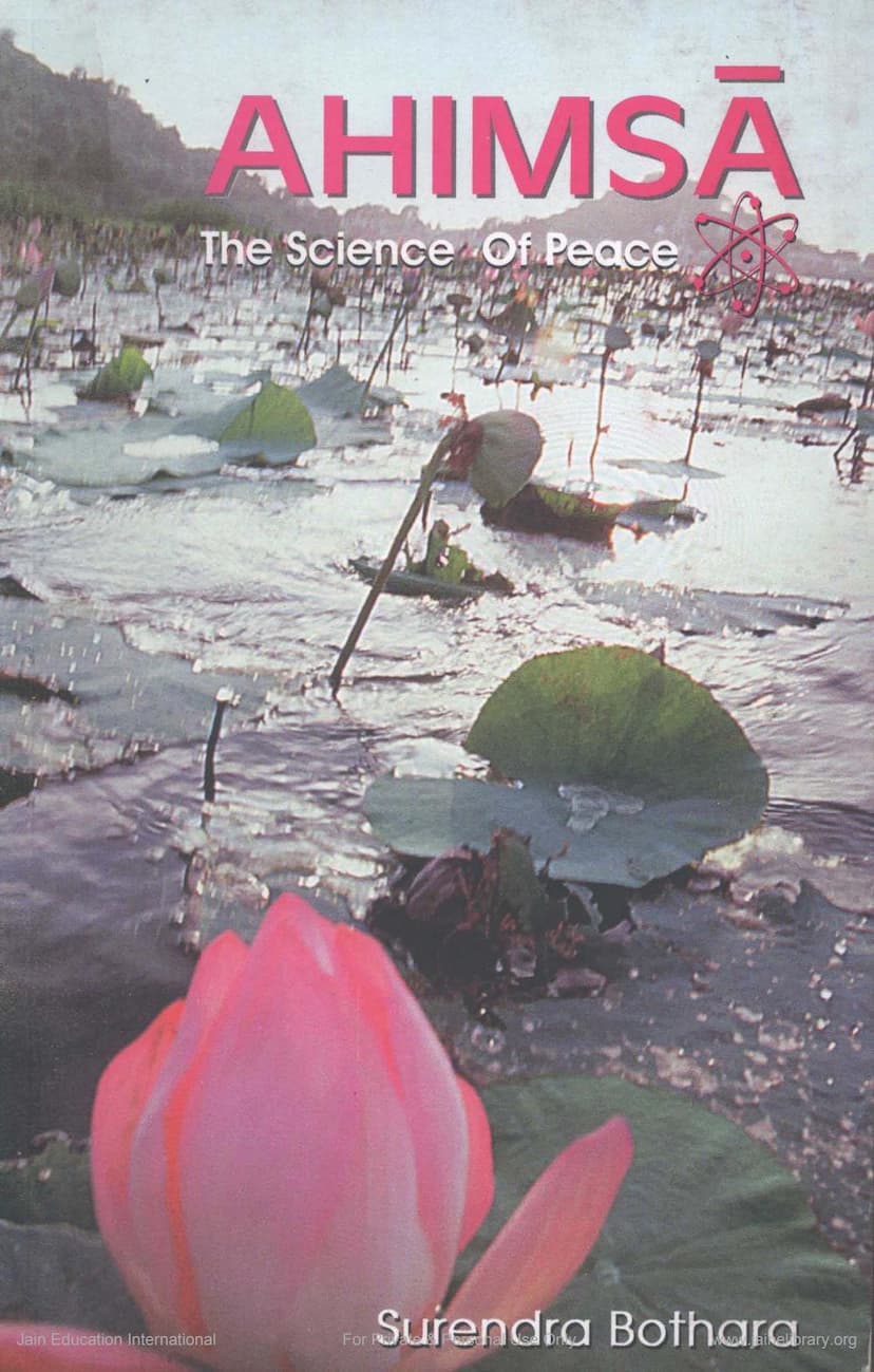 First page of Ahimsa The Science Of Peace