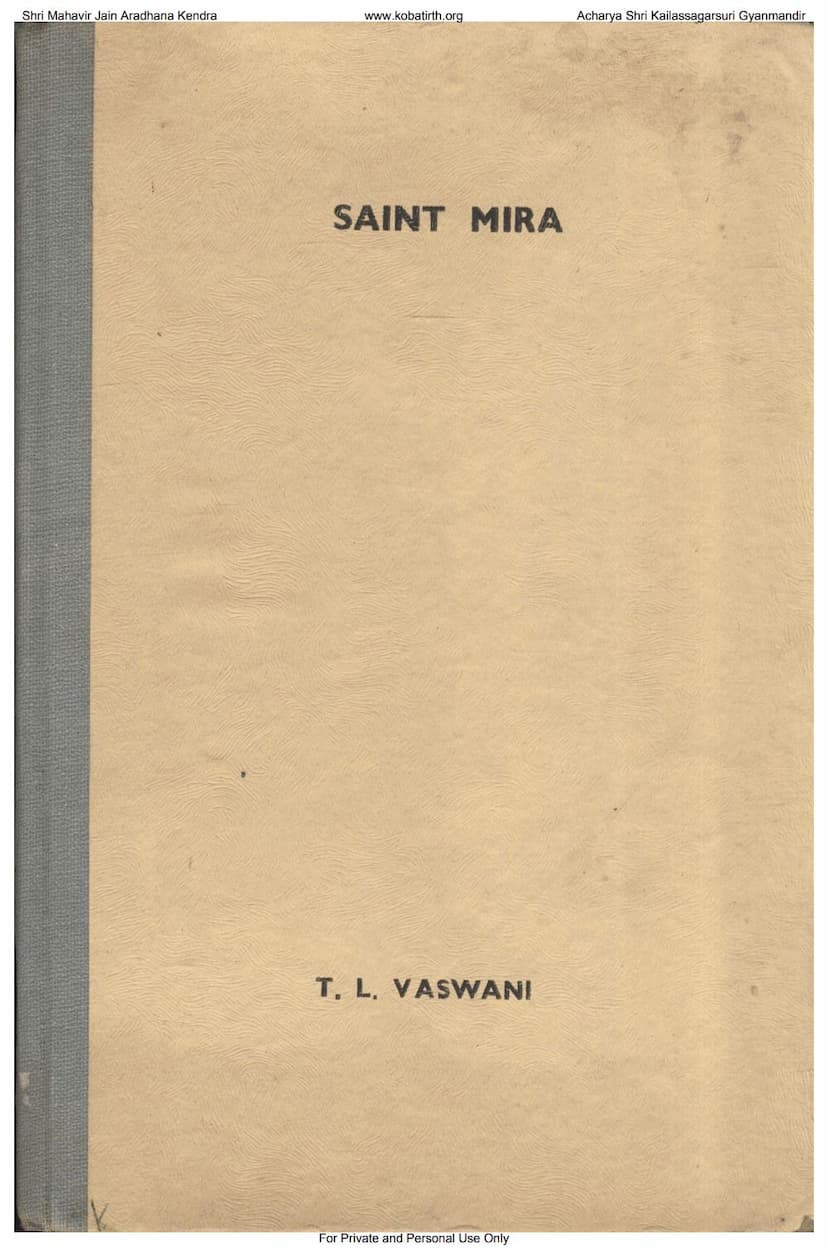 First page of Saint Mira