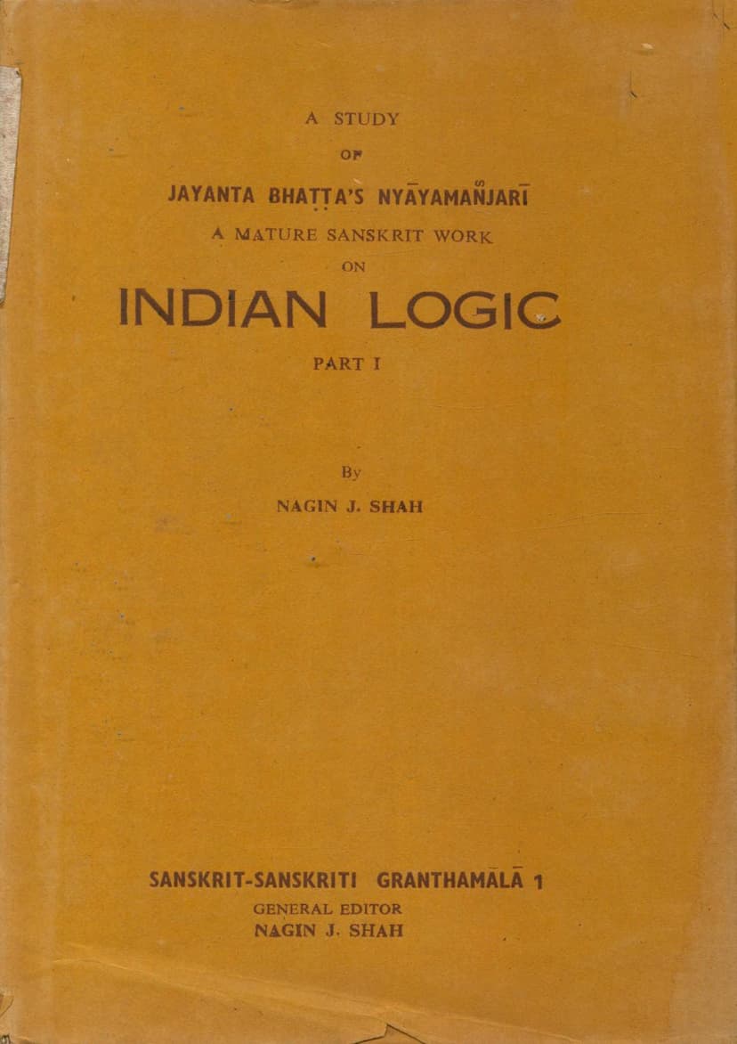 First page of Indian Logic Part 01