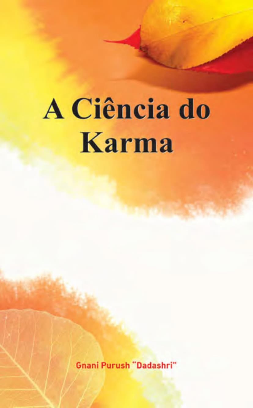First page of Science Of Karma