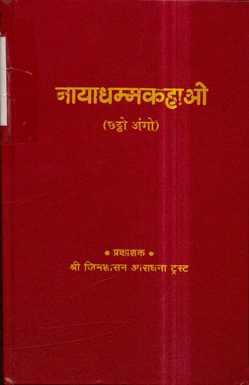 First page of Nayadhammakahao