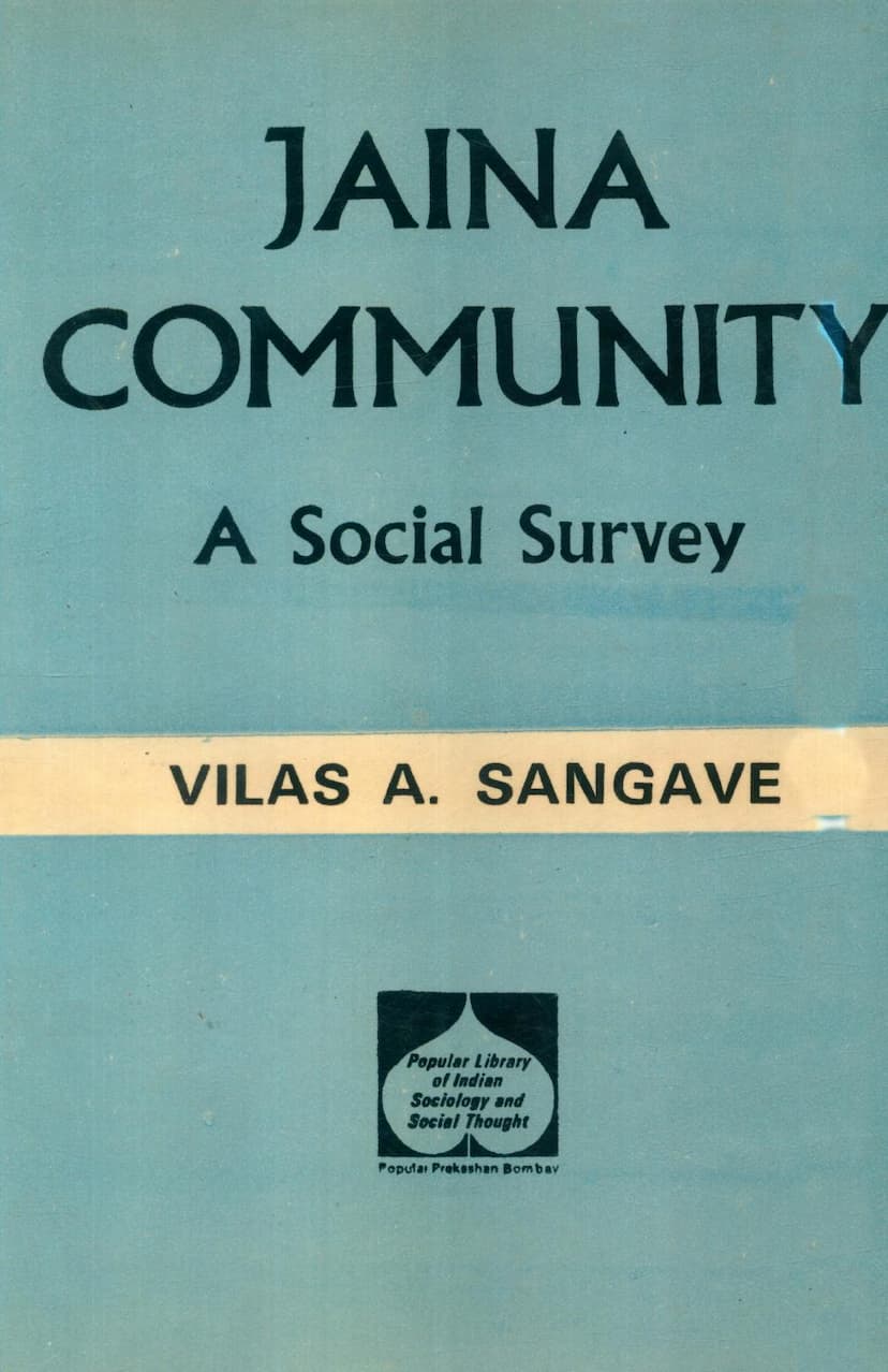 First page of Jaina Community A Social Survey