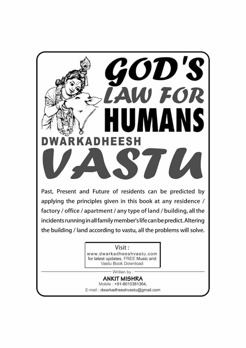 First page of Vaastu Principles English