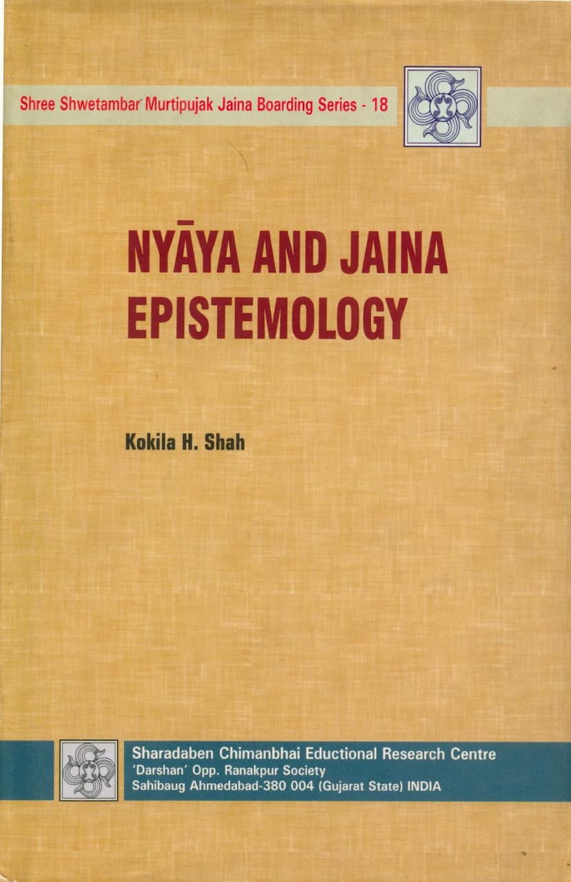 First page of Nyaya And Jaina Epistemology