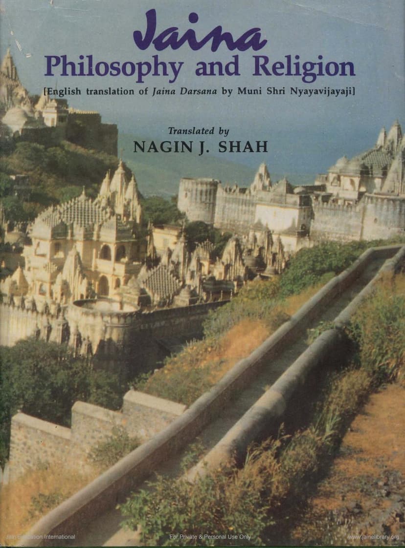 First page of Jaina Philosophy And Religion