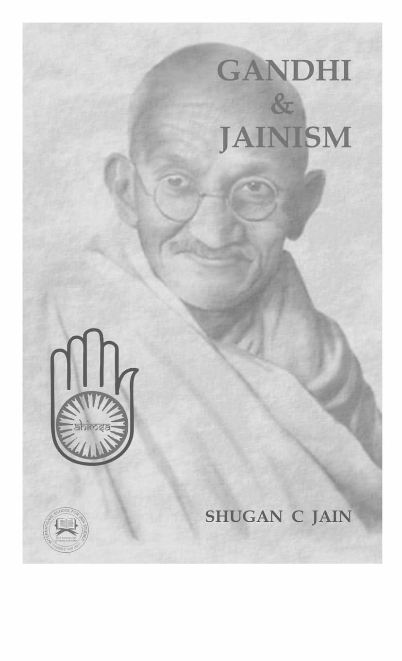 First page of Gandhi And Jainism