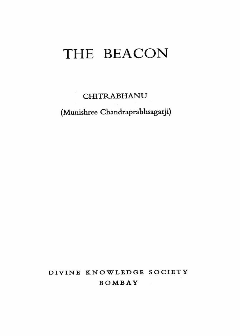 First page of Beacon