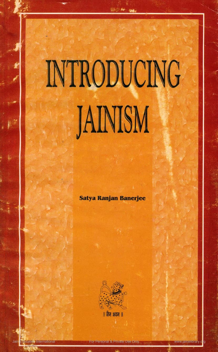 First page of Introducing Jainism