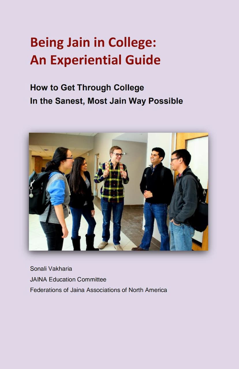 First page of JES 983 Being Jain In College An Experiential Guide 2nd Edition