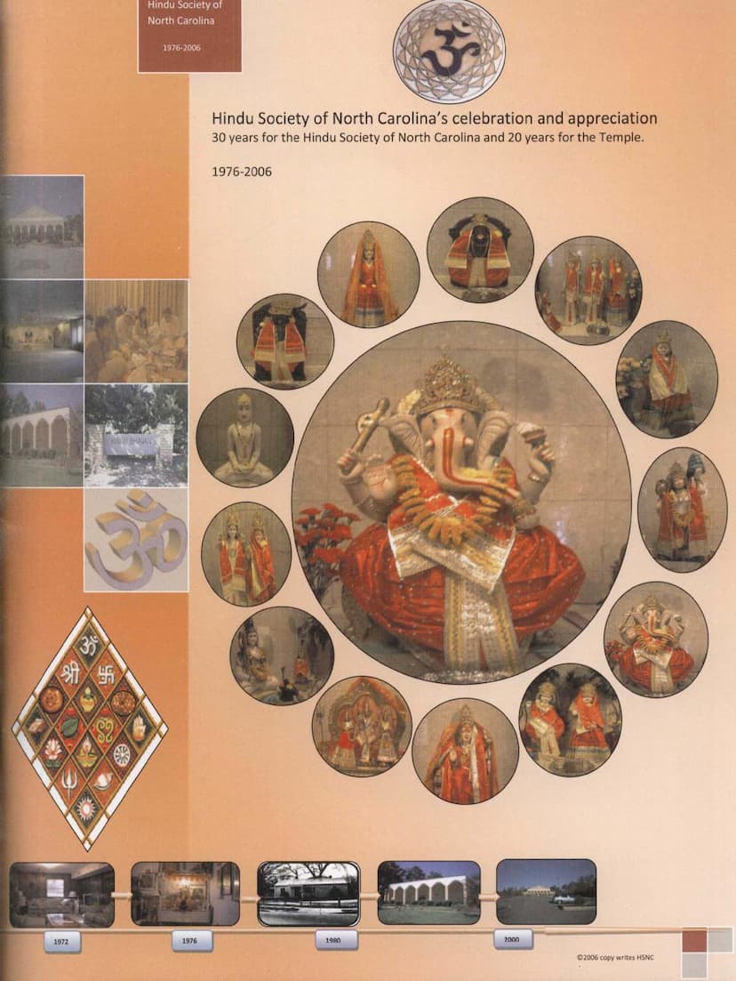 First page of Hindu Society Of North Carolina