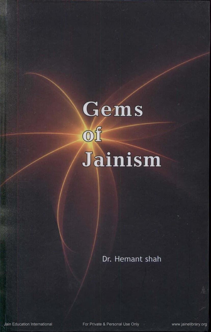 First page of Gems Of Jainism