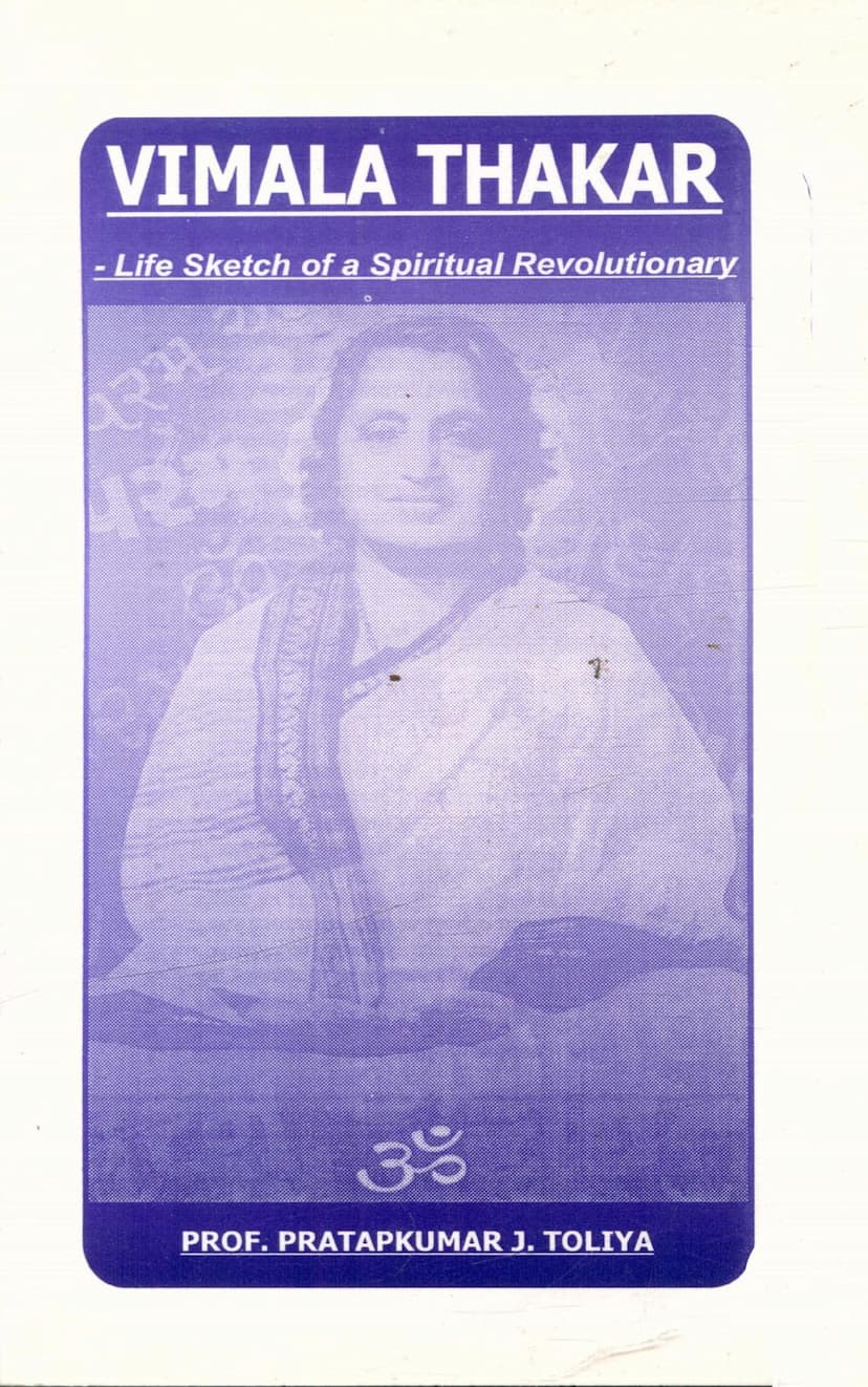 First page of Vimala Thakar Life Sketch