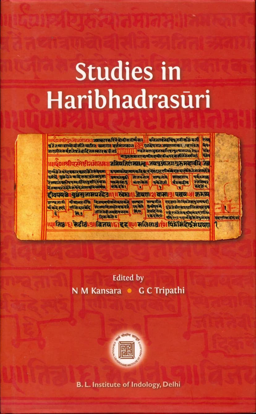 First page of Studies In Haribhadrasuri