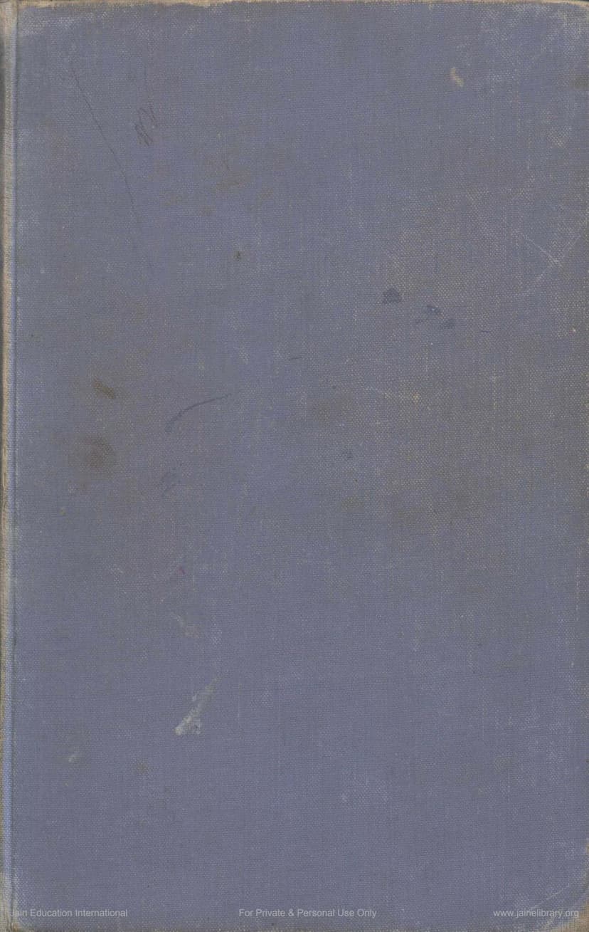 First page of Studies In Jaina Philosophy